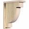 Ekena Millwork Alpine Rough Sawn Corbel w/Backplate, Douglas Fir, 6"W x 14"D x 18"H COR06X14X18ALP01RDF - alternate 1